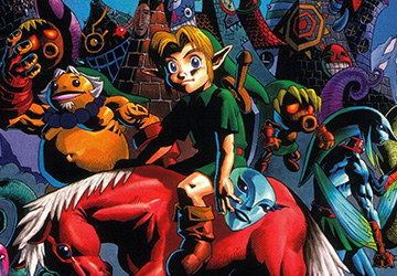 Game art from the Legend of Zelda: Majora's Mask