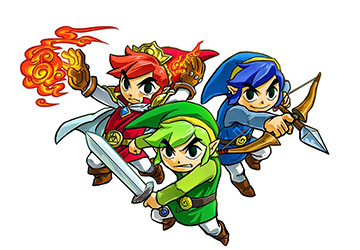 Game art from the Legend of Zelda: Tri Force Heroes